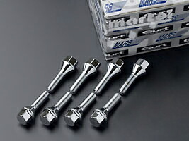 ■17HEX -60°テーパーM14-P1.25 クロームメッキ 　　REGULAR SIZE ８本SET （30mm～60mm） 5,942円
