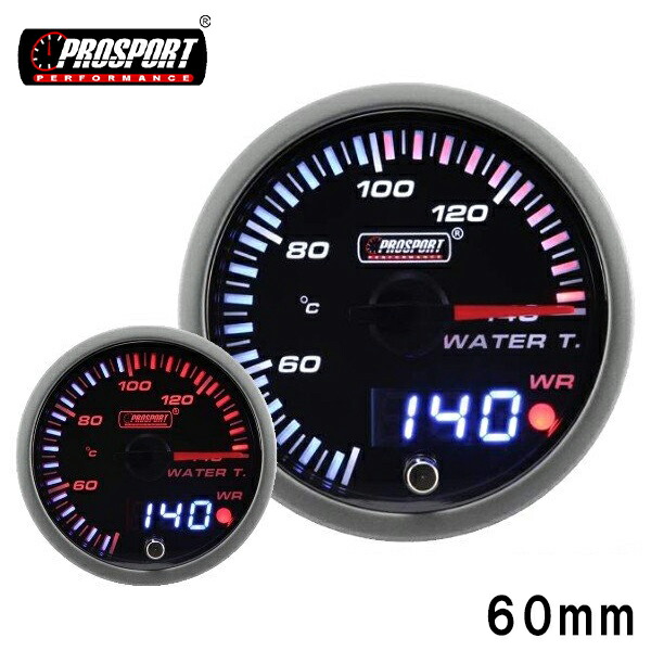 楽天市場】水温計 メーター 水温メーター 60 日本製 モーター