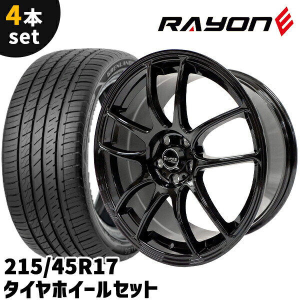 楽天市場】タイヤホイール 4本セット Rayone Racing 562SL 17