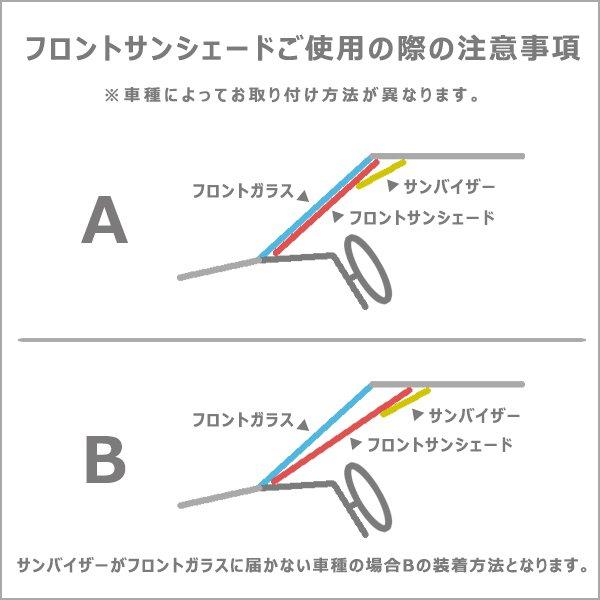 ホンダステップワゴンRP系用フロントサンシェードカスタムパーツ