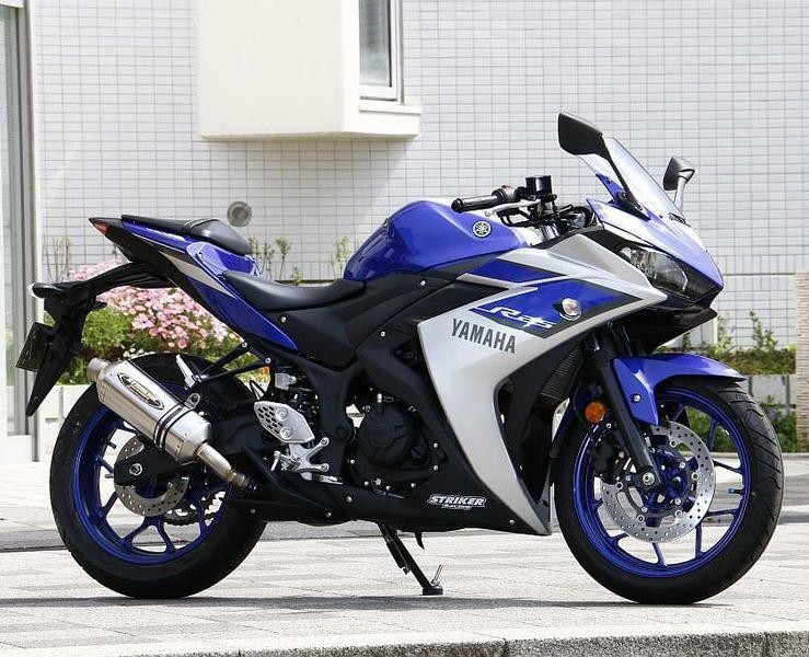 STRIKER（ストライカー） YAMAHA YZF-R25 ストリートコンセプト・スリップオンマフラー 931230M3
