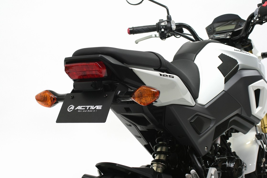 # フェンダーレスキット 2021年　LEDナンバー灯付属 グロム TST グロム 21- 可倒式フェンダーレスでスタイリッシュに｜AxxL