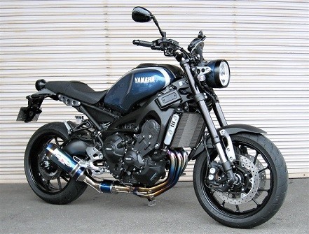 BEET JAPAN YAMAHA MT-09(-16') XSR900用 NASSERT EVOLUTION TYPE-2 フルエキゾーストマフラー クリアチタンサイレンサー(0223-Y46-50)|PartsOnline 店