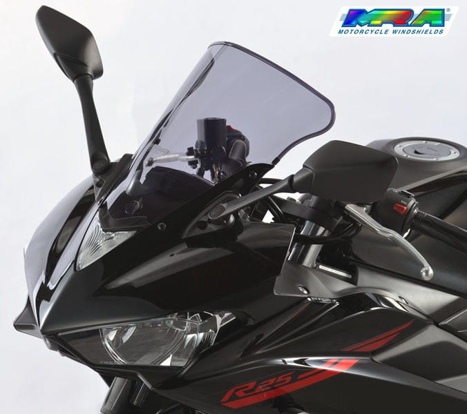 楽天市場】ヤマハ YZF-R25/R3 レーシングスクリーン(ブラック) MRA