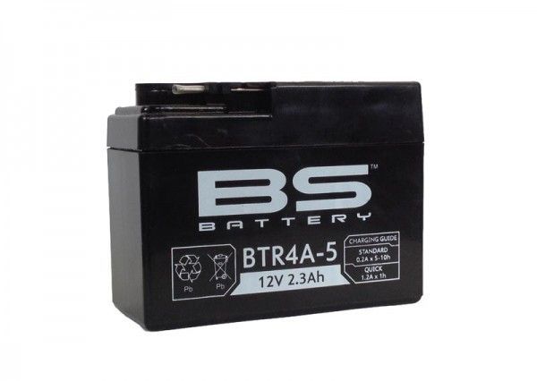 楽天市場】BS BATTERY BT4B-5 VRLA（制御弁式密閉）バッテリー : PartsOnline 楽天市場店