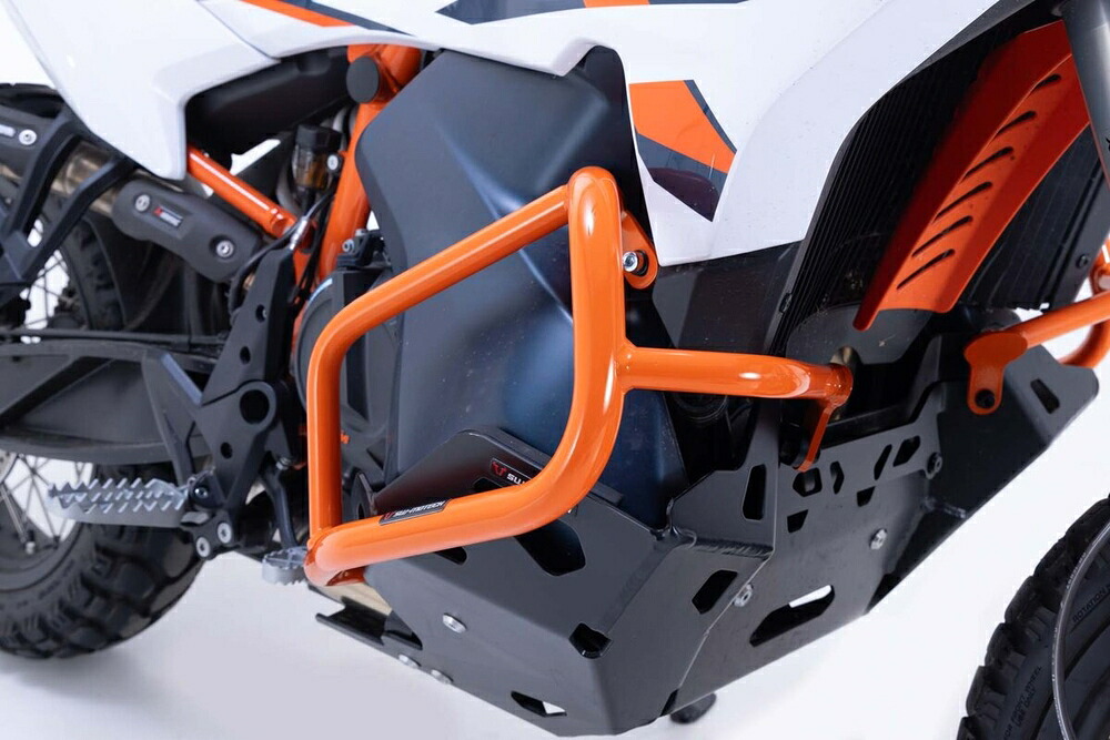 SW-MOTECH 790 ADVENTURE 890 ADVENTURE/R クラッシュバー オレンジ SBL0491810100/EB