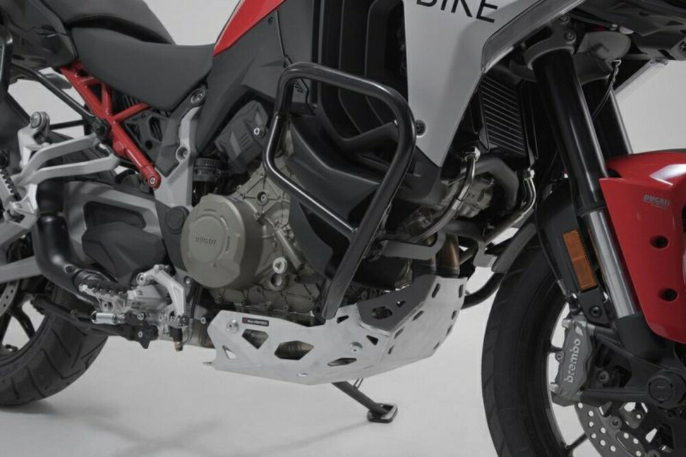 SW-MOTECH DUCATI MULTISTRADA V4 クラッシュバー ブラック SBL2282210000/B｜PartsOnline 店