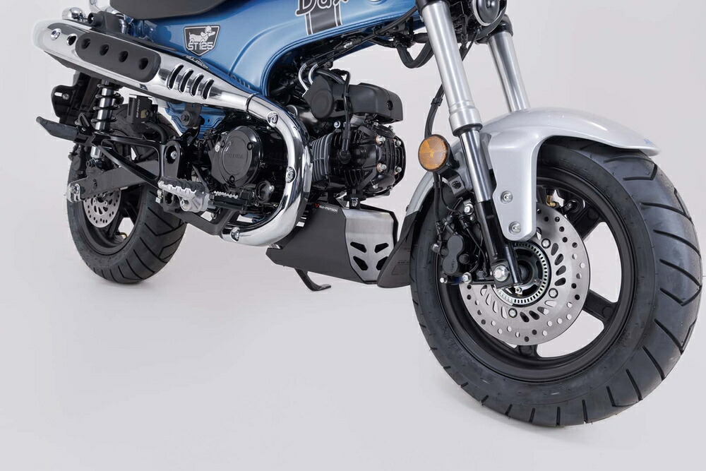 SW-MOTECH Dax125 エンジンガード ブラック/シルバー MSS0120310000