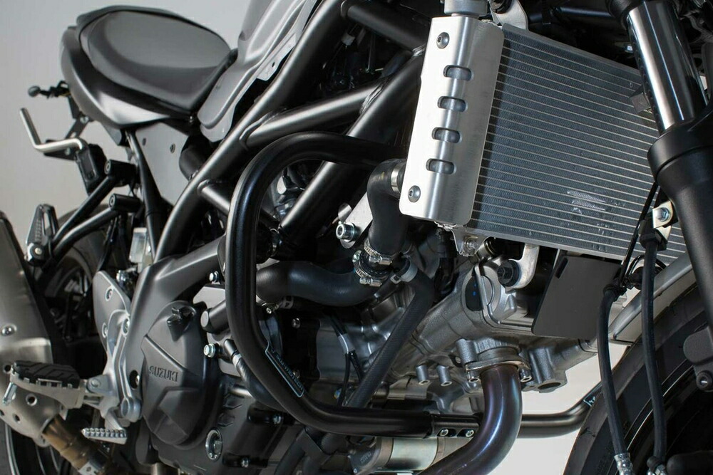 SW-MOTECH SV650 ABS SV650X ABS クラッシュバー ブラック SBL0567010001/B
