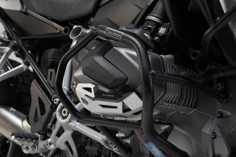 SW-MOTECH BMW R1250GS/ADVENTURE BMW R1250R BMW R1250RS BMW R1250RT シリンダーガード ブラック/シルバー MSS0790410201|PartsOnline 店