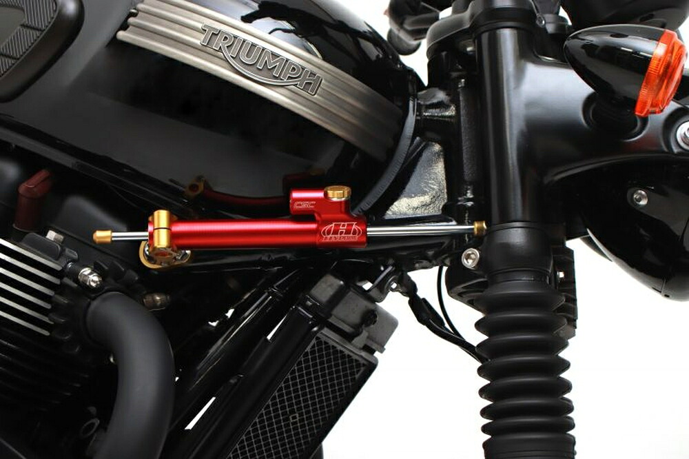 HYPERPRO BONNEVILLE T120 CNCステアリングダンパーステー 120mm/TYPE- ゴールド 22119039 24,998円