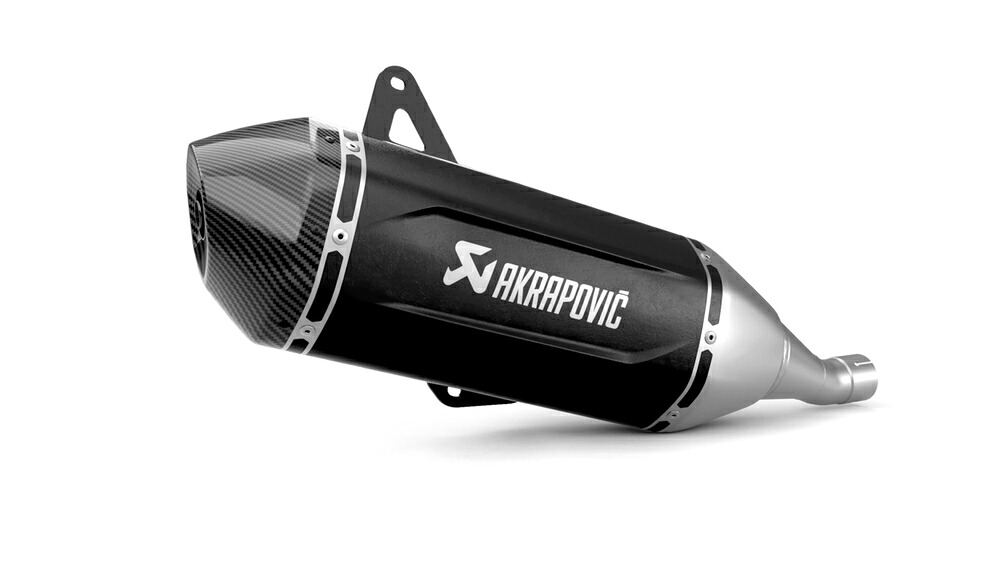 AKRAPOVIC PRIMAVERA 125 EC仕様 SLIP ON LINE ステンレス S-VE125SO5-HWSSBL｜PartsOnline 店