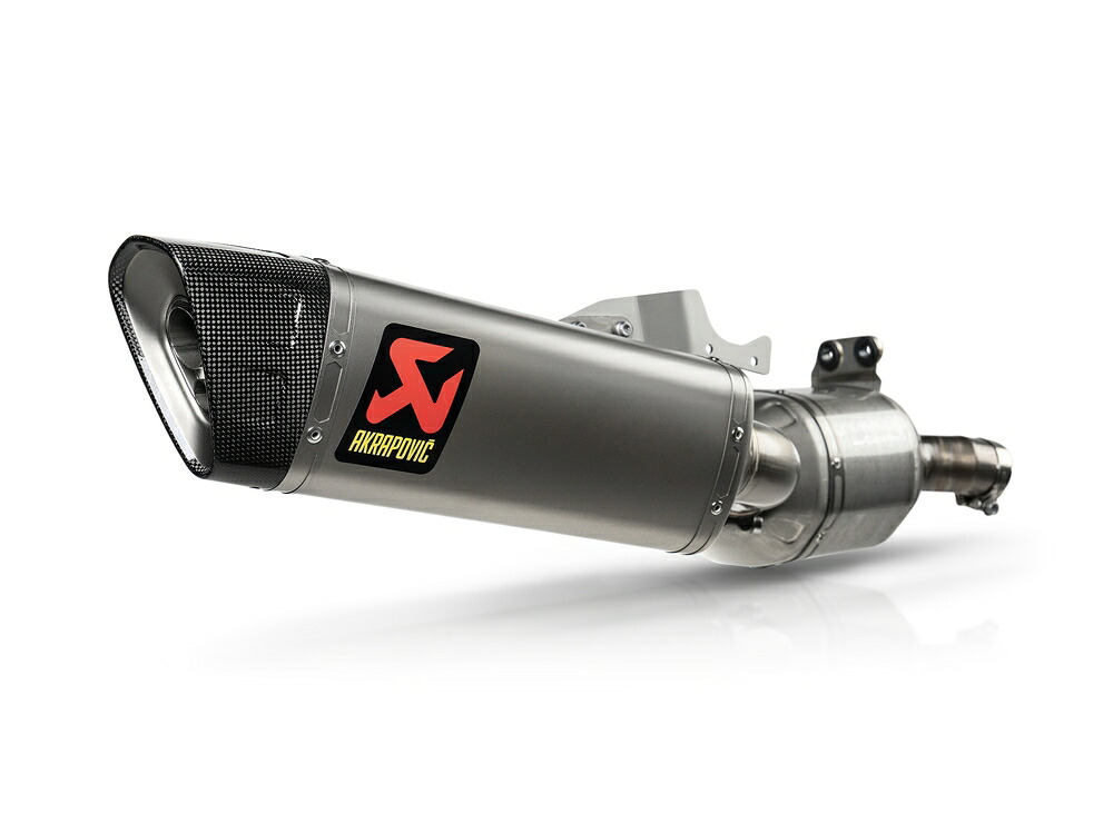 AKRAPOVIC BMW F900R EC仕様 SLIP ON LINE チタン S-B9SO2-HAPLT