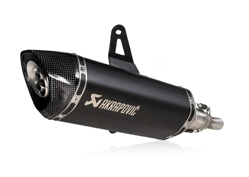 AKRAPOVIC ITALJET DRAGSTER 200/125 EC仕様 SLIP ON LINE チタン(ブラック) 触媒付 S-IT125SO1-HRTBL|PartsOnline 店