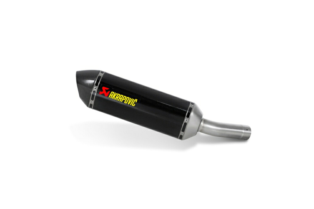 AKRAPOVIC FZ-8/ABS/FAZER/FAZER8 e1仕様 SLIP ON LINE カーボン(カーボンエンド) S-Y8SO1-HRC