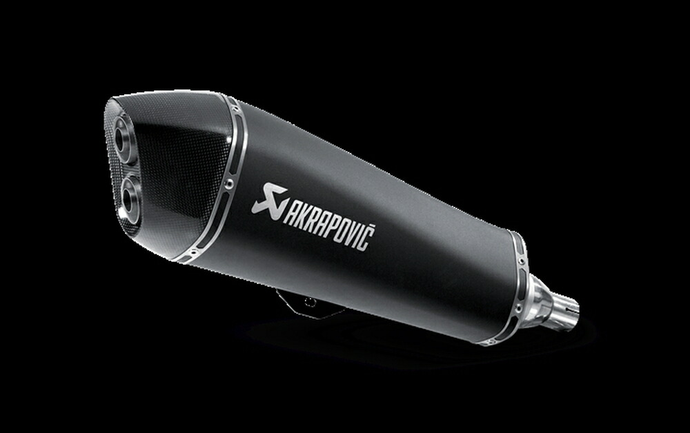 AKRAPOVIC MP3 500/LT MP3 400 LT e1仕様 SLIP ON LINE ステンレス (ブラックマフラー) S-PI4SO3-HRSSBL 78,971円
