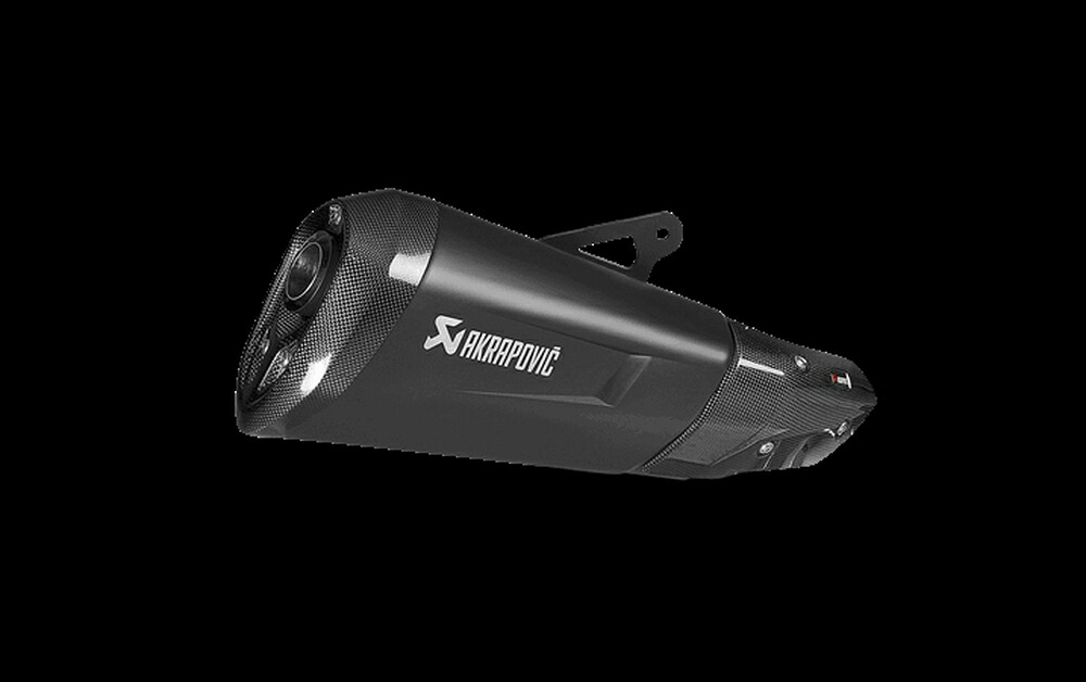 AKRAPOVIC BMW S1000XR e1仕様 SLIP ON LINE チタン ブラック S-B10SO4-HZDFT