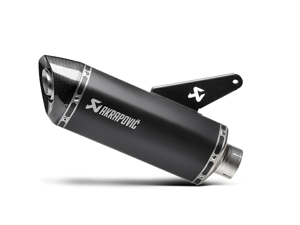AKRAPOVIC DUCATI MONSTER 1200/1200S/821 e1仕様 SLIP ON LINE チタン ブラック S-D8SO2-HRBL|PartsOnline 店