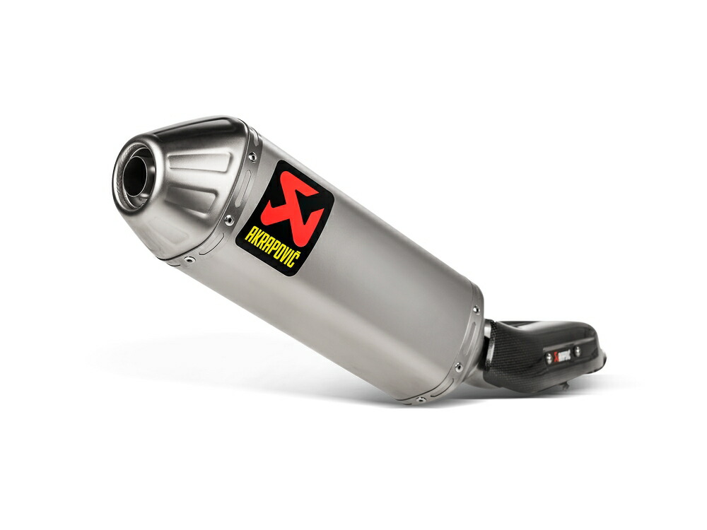 AKRAPOVIC TENERE700 e4仕様 SLIP ON LINE チタン S-Y7SO2-HFTT