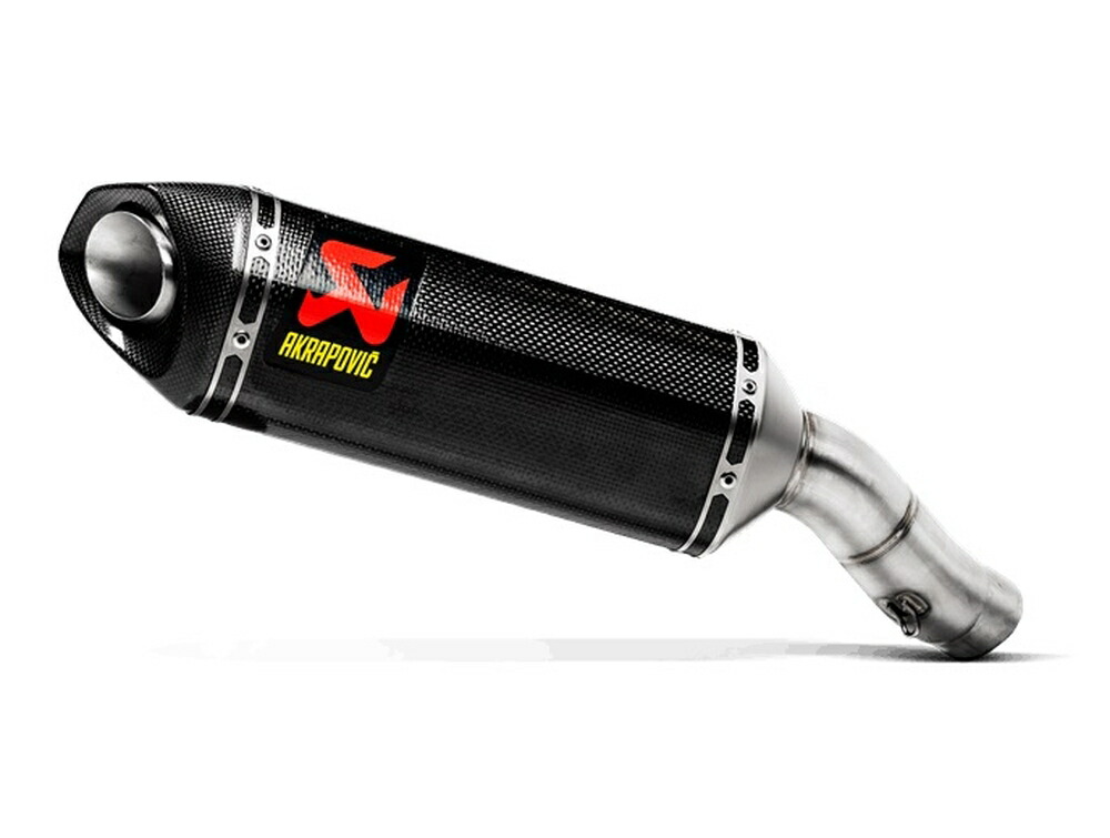 AKRAPOVIC ZX-6R SLIP ON LINE カーボン S-K6SO7-ZC
