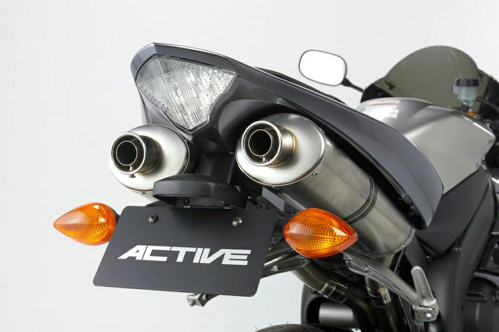 ACTIVE YZF-R1 フェンダーレスキット ブラック LEDナンバー灯付き 1153037｜PartsOnline 店