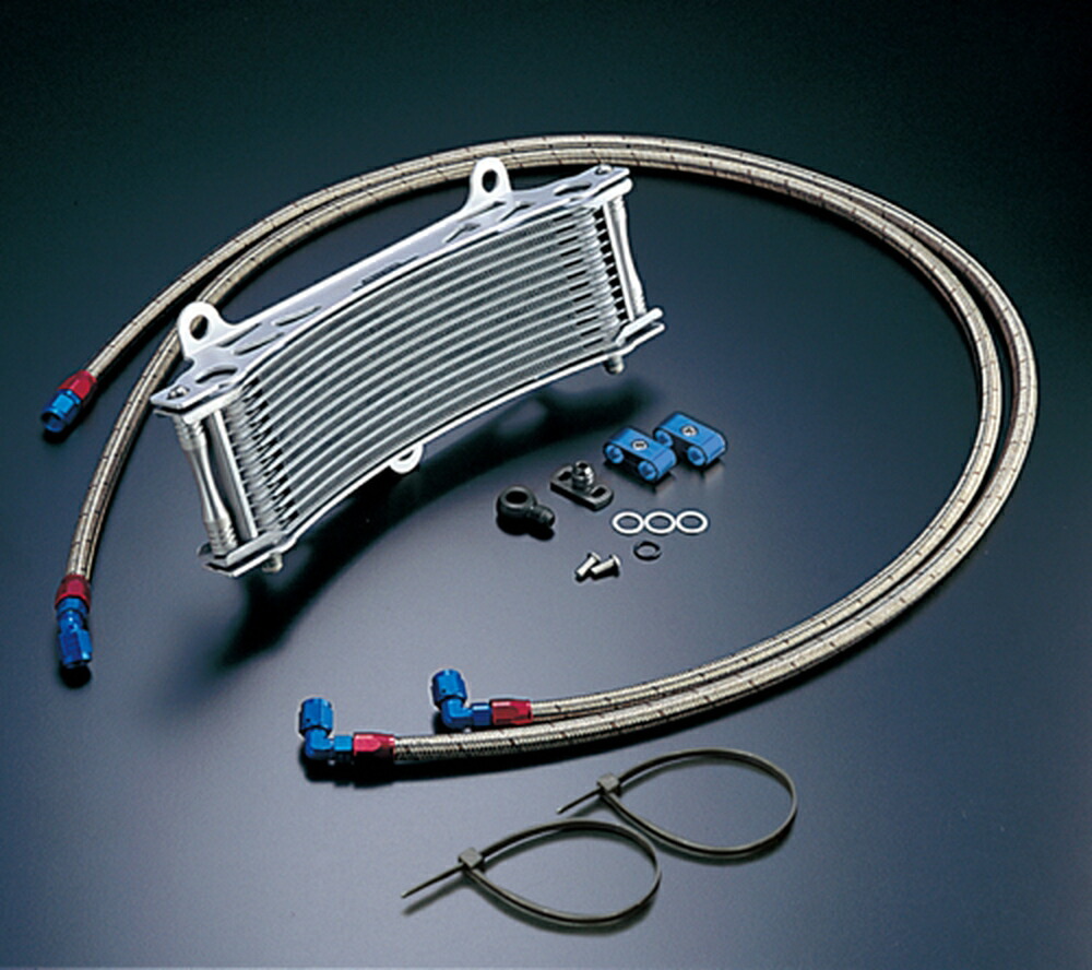 ACTIVE ZEPHYR1100/1100RS オイルクーラーキット (サイド廻し) ラウンド #6 11-13R AC14048413
