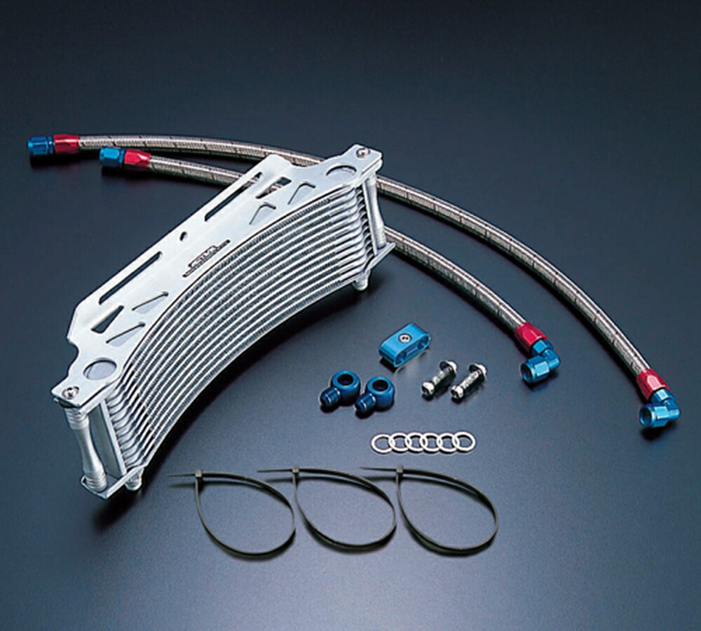 ACTIVE ZRX1200R/1100 オイルクーラーキット ラウンド #6 11-13R AC14039213|PartsOnline 店