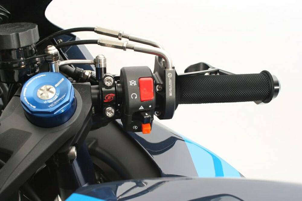 ACTIVE GSX-R1000/ABS GSX-R1000R/ABS スロットルキット EVO2 シルバー 巻取φ38/40 1065509