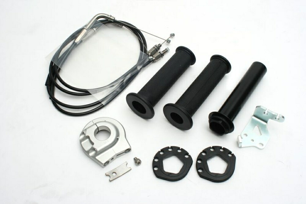 ACTIVE YZF-R25/ABS YZF-R3/ABS スロットルキット EVO2 シルバー 巻取φ44/46 1065307