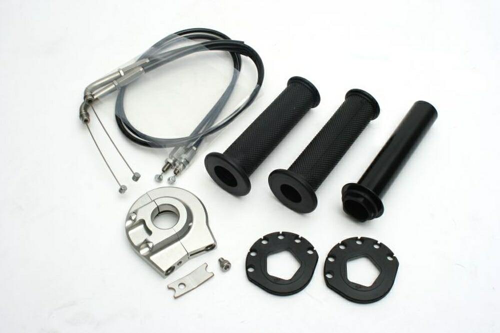 ACTIVE YZF-R6 スロットルキット EVO2 シルバー 巻取φ50/52 (取廻し:上出し) 1065319｜PartsOnline 店