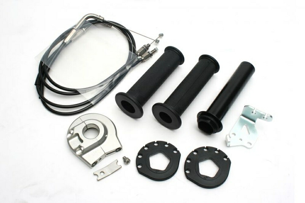 ACTIVE YZF-R25/ABS YZF-R3/ABS スロットルキット EVO2 シルバー 巻取φ52/54 レース推奨サイズ 1065311