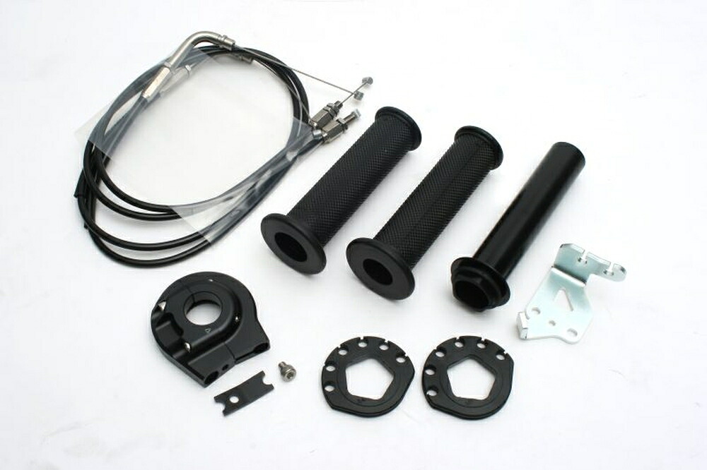 ACTIVE YZF-R25/ABS YZF-R3/ABS スロットルキット EVO2 ブラック 巻取φ44/46 1065308