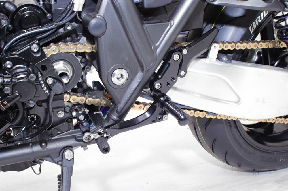 GALE SPEED ZRX1200 DAEG ZRX1200R/S Elaborate フットコントロールキット ブラック FCK7001B
