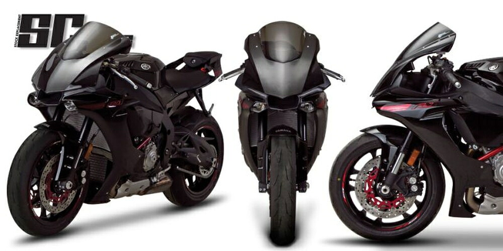 ZERO GRAVITY YZF-R1/ABS YZF-R1M スクリーン SRタイプ クリア 20542M01|PartsOnline 店
