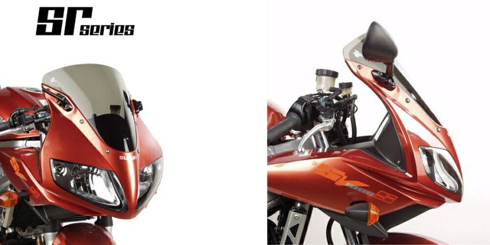 ZERO GRAVITY SV1000S SV650S スクリーン SRタイプ スモーク 2015702|PartsOnline 店
