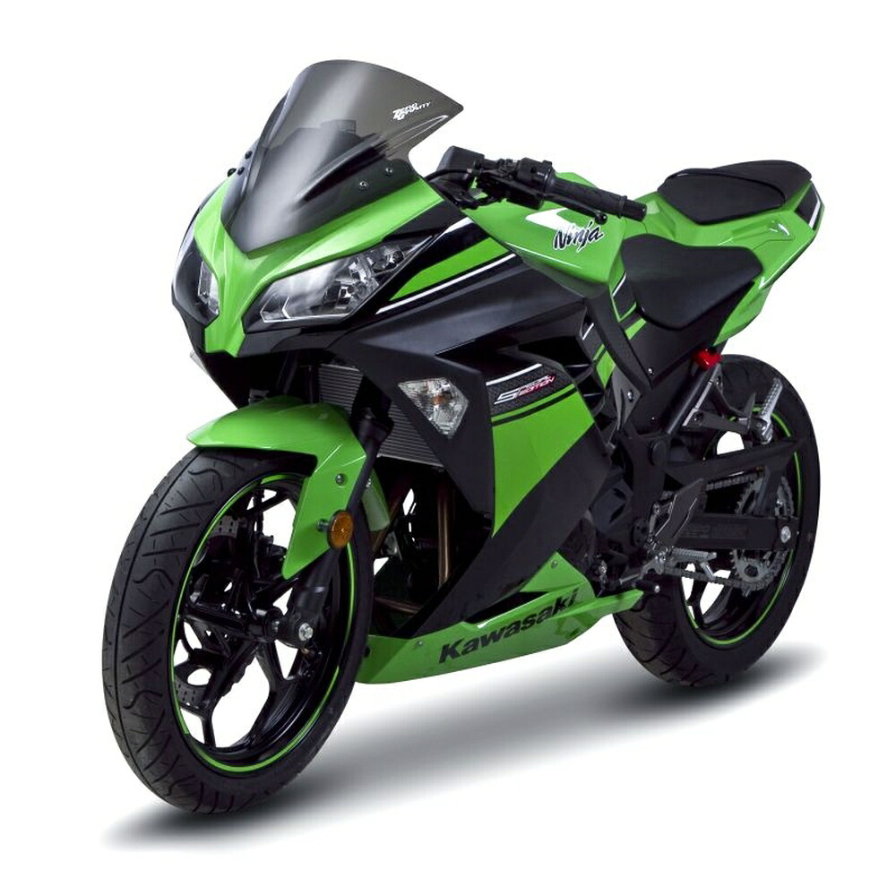 ZERO GRAVITY Ninja300/ABS Ninja250/ABS スクリーン SRタイプ スモーク 2028202|PartsOnline 店