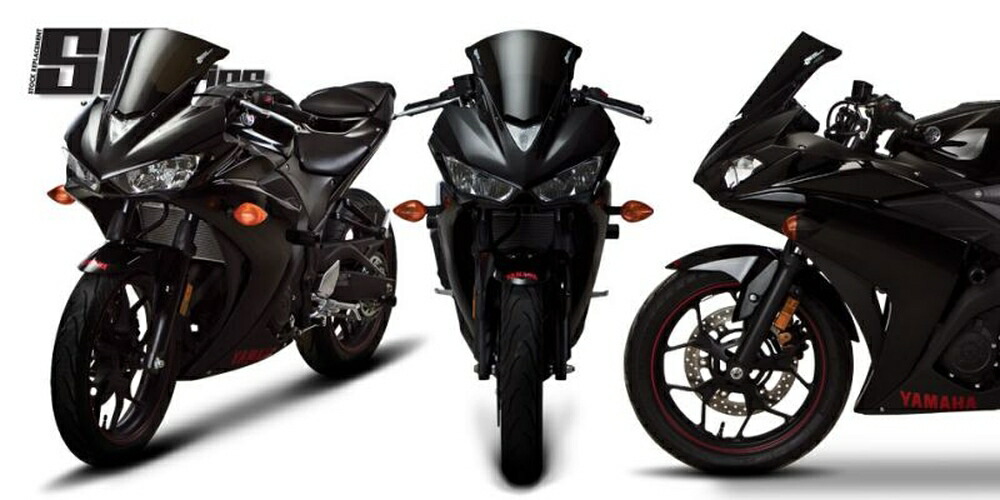 ZERO GRAVITY YZF-R25 YZF-R3/ABS スクリーン SRタイプ スモーク 2055302|PartsOnline 店