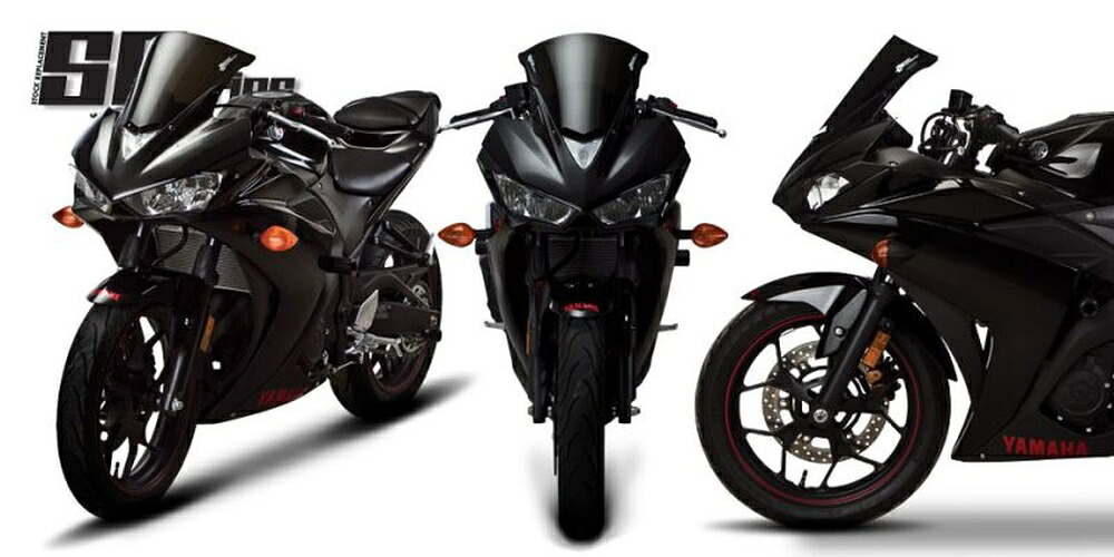 ZERO GRAVITY YZF-R25 YZF-R3/ABS スクリーン SRタイプ ダークスモーク 2055319|PartsOnline 店
