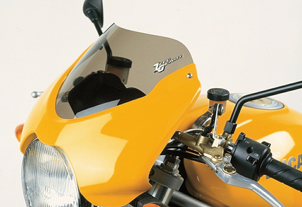 ZERO GRAVITY DUCATI MONSTER S2R/S4/S4R/900S ie DUCATI MONSTER 1000/DARK/ie/S DUCATI 1000 スクリーン SRタイプ ダークスモーク 2070819｜PartsOnline 店