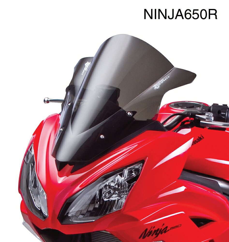 ZERO GRAVITY ER-6f Ninja650 Ninja400/ABS スクリーン ダブルバブル スモーク 1620702 14,296円