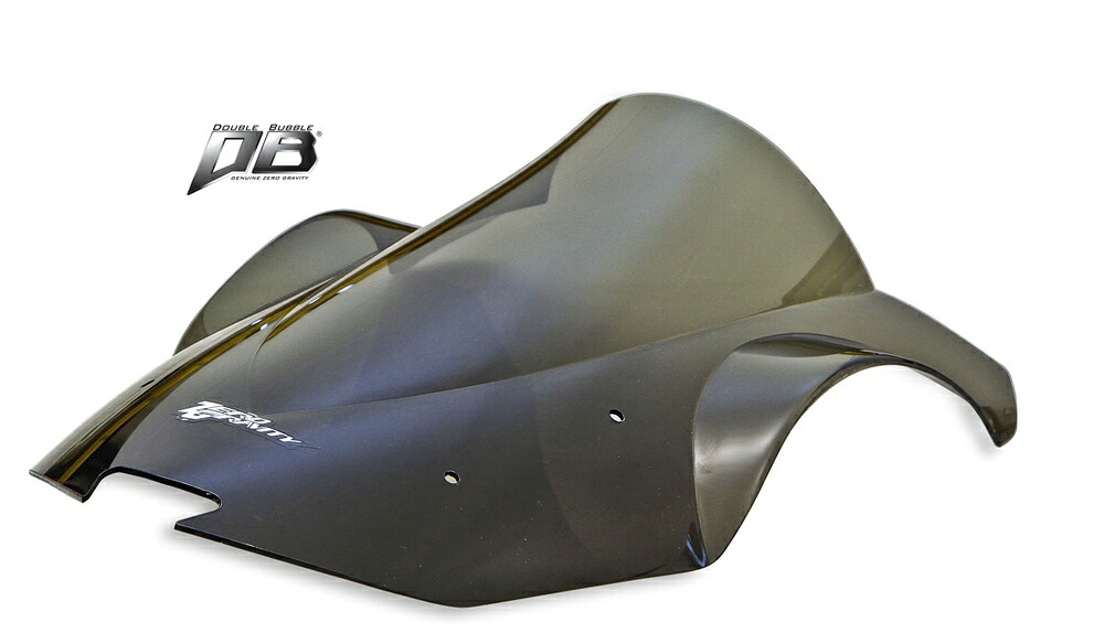 ZERO GRAVITY Ninja1000/ABS/SX スクリーン ダブルバブル スモーク 1623202｜PartsOnline 店