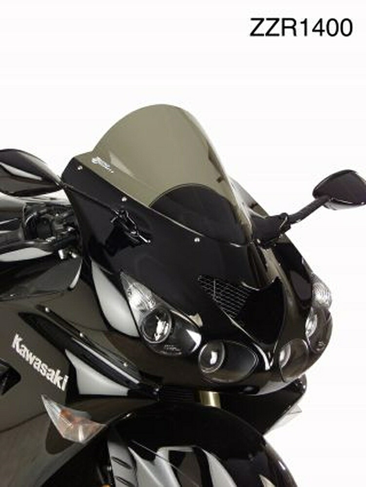 ZERO GRAVITY ZX-14R/ABS/HIGH GRADE ZZR1400/ABS スクリーン ダブルバブル ダークスモーク 1627419