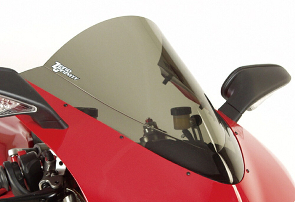 ZERO GRAVITY DUCATI 1198/S DUCATI 1098/R/S/S TORICOLORE DUCATI 848 スクリーン ダブルバブル ダークスモーク 1672919｜PartsOnline 店