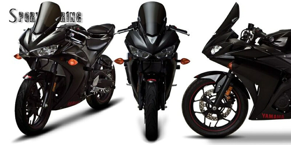ZERO GRAVITY YZF-R25 YZF-R3/ABS スクリーン スポーツツーリング クリア 2355301