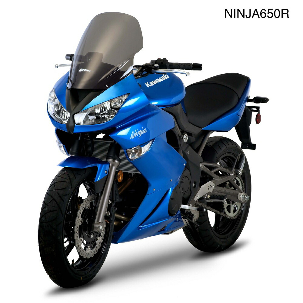 ZERO GRAVITY ER-6f Ninja650R Ninja400R スクリーン スポーツツーリング スモーク 2320402