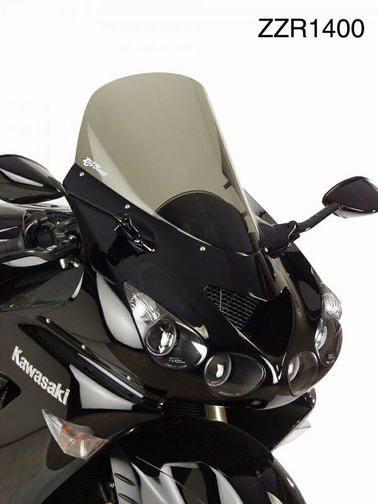 ZERO GRAVITY ZX-14R/ABS/HIGH GRADE ZZR1400/ABS スクリーン スポーツツーリング ダークスモーク 2327419