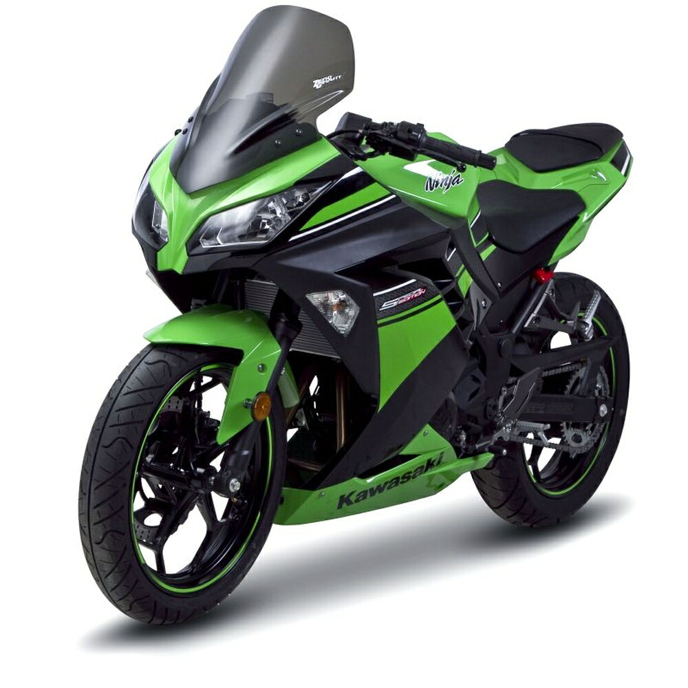 ZERO GRAVITY Ninja300/ABS Ninja250/ABS スクリーン スポーツツーリング ダークスモーク 2328219