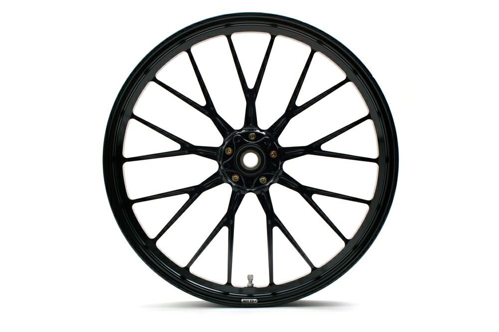 GLIDE HARLEY DAVIDSON DYNA FXD アルミ鍛造ホイール(S18) R 450-17 アルマイトブラック 31799175｜PartsOnline 店