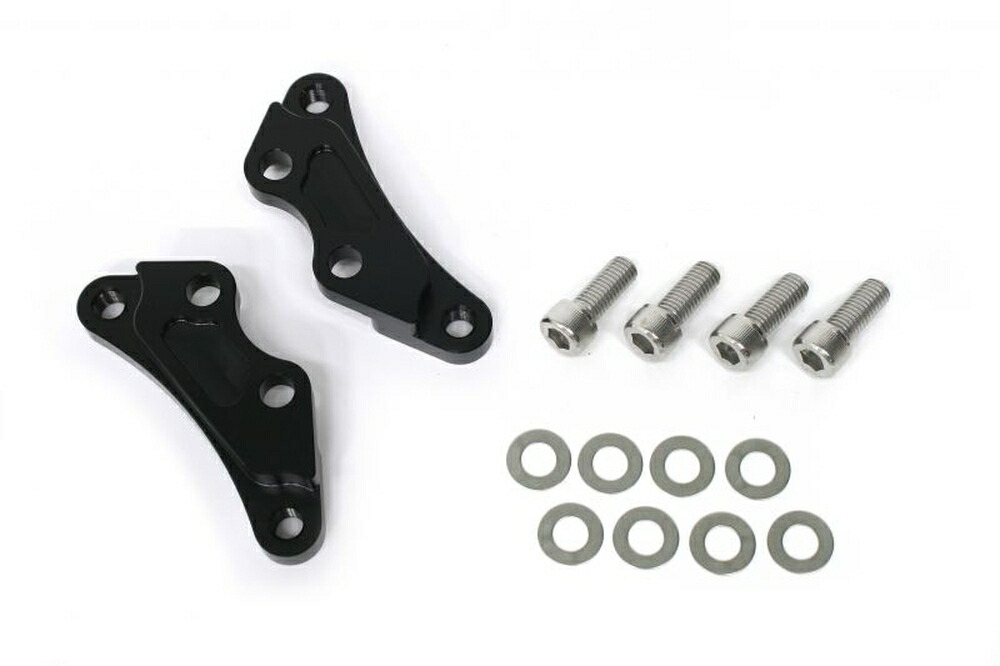 ACTIVE GPZ900R (復刻盤)キャリパーサポート ブラック (brembo 40mmピッチ&大型ローター径対応) 1470023R|PartsOnline 店