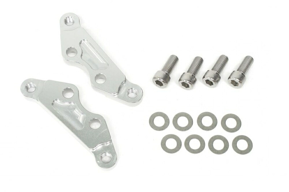 ACTIVE キャリパーサポート シルバー (brembo 40mmピッチ＆大型ローター径対応) 1473011S